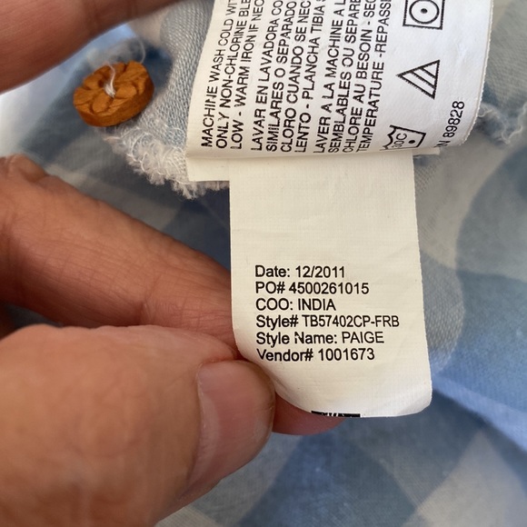 Bandolino peasant blouse - Picture 12 of 13